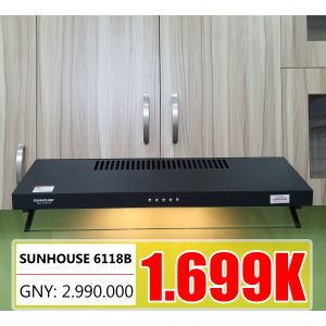 Máy Hút Mùi SUNHOUSE SHB6118B