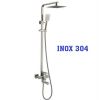 Bộ sen cây tắm nóng lạnh inox SUS304 DT103 - anh 1