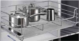 GIÁ ĐỰNG XOONG NỒI NAN TRÒN INOX BÓNG EURONOX EU3.80