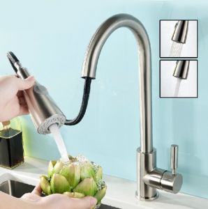Vòi rửa chén nóng lạnh rút dây Hafen RC 36I