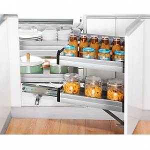 Giá liên hoàn góc mở trái tủ dưới Euronox EU3-90L