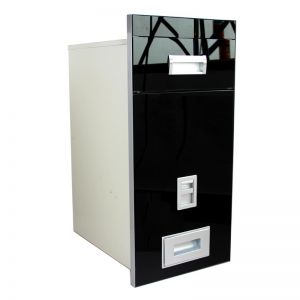 THÙNG GẠO EUROGOLD B309 ( MÀU ĐEN )