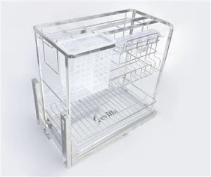 Giá gia vị dao thớt đa năng inox 304 dẹt Sevilla GD4-30