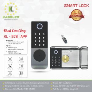 KHÓA TỪ KASSLER - CỬA CỔNG 579I APP