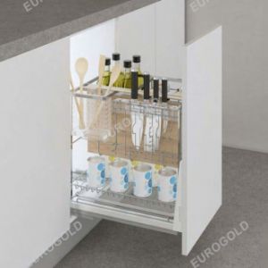 Giá gia vị nan vuông ,ray giảm chấn Eurogold ERO2040B2