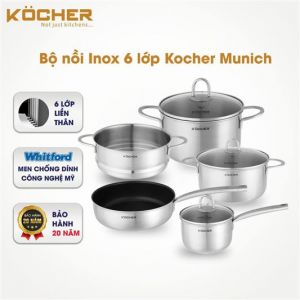 Bộ nồi Kocher Munich 5 món