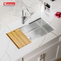 Chậu rửa chén đơn Konox KN8046SU